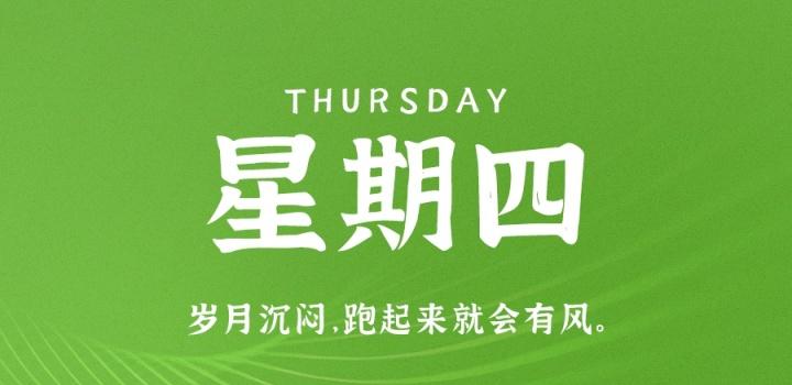 6月30日，星期四，在这里每天60秒读懂世界！