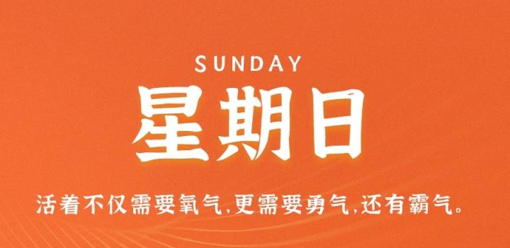 7月3日，星期日，在这里每天60秒读懂世界！