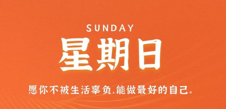 7月10日，星期日，在这里每天60秒读懂世界！