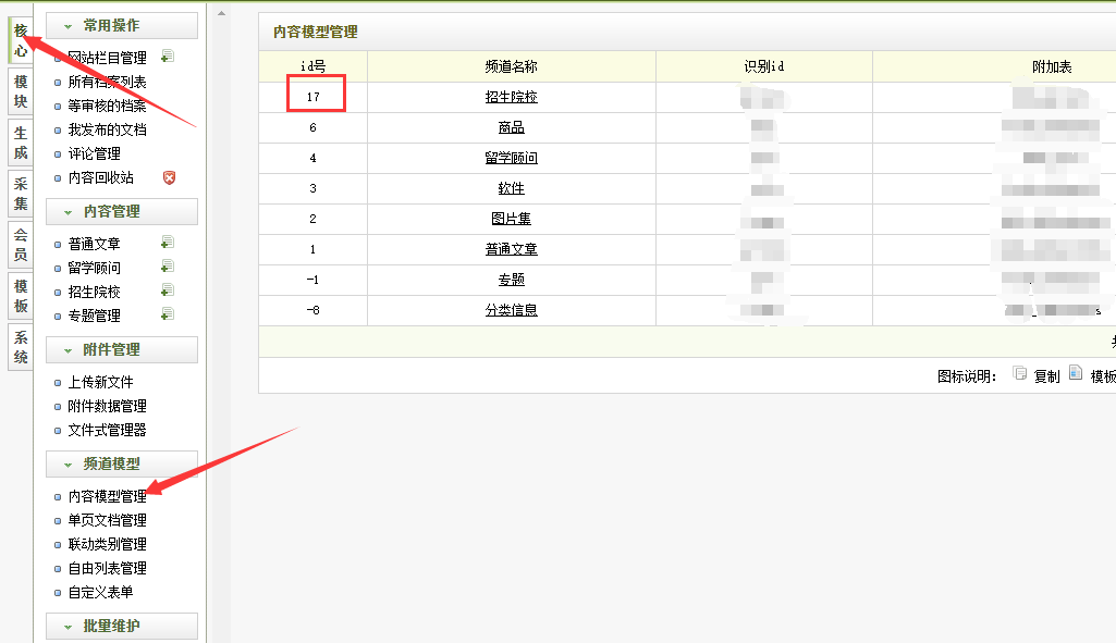 [织梦技巧]DedeCMS后台详解内容模型篇