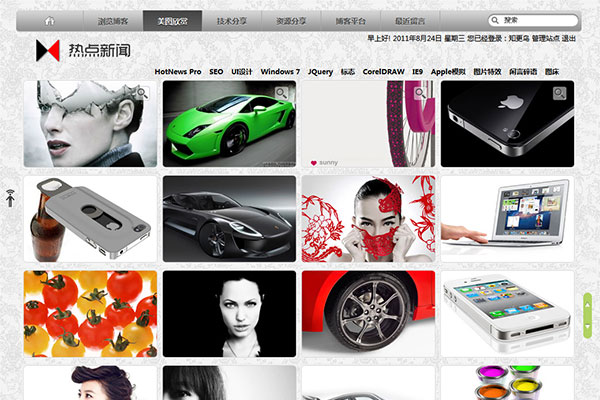 [WordPress主题] HotNewspro