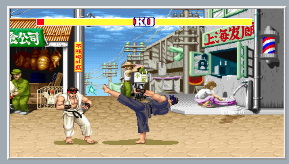 [网页游戏]分享一款HTML5网页小游戏-街头霸王游戏