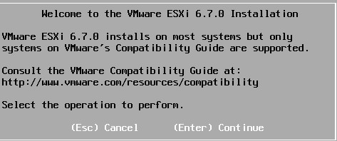 [主机运维]香港服务器中安装VMware ESXi6.7的系统