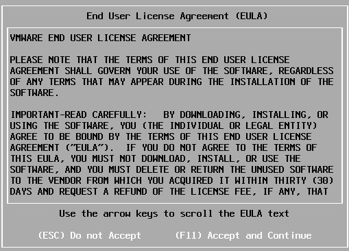 [主机运维]香港服务器中安装VMware ESXi6.7的系统