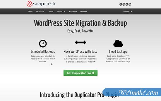 8个最佳WordPress迁移插件