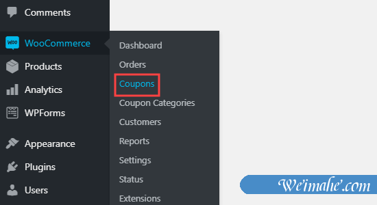 如何在WooCommerce中创建免费的礼品券 如何在WooCommerce中创建免费的礼品券