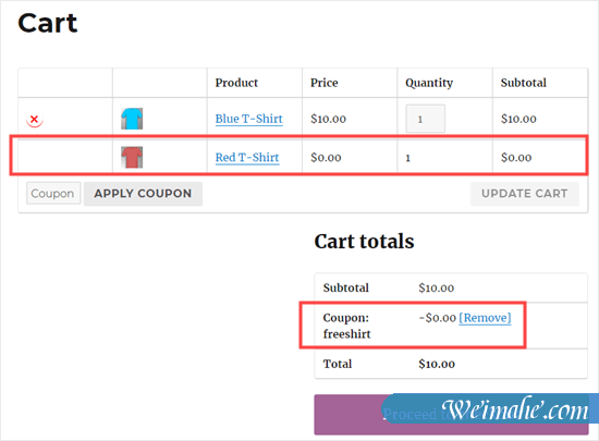 如何在WooCommerce中创建免费的礼品券 如何在WooCommerce中创建免费的礼品券
