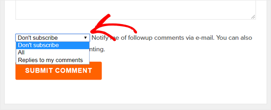 如何在WordPress中关闭评论通知