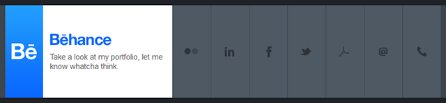 [代码样式]jQuery横向手风琴菜单