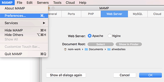 如何Mac上使用MAMP在本地安装WordPress 如何Mac上使用MAMP在本地安装WordPress