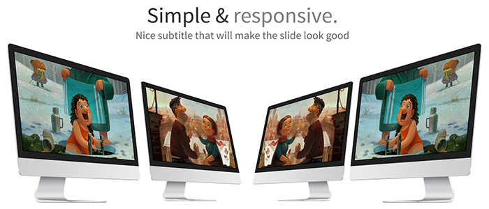 [代码样式]制作响应式分层幻灯片