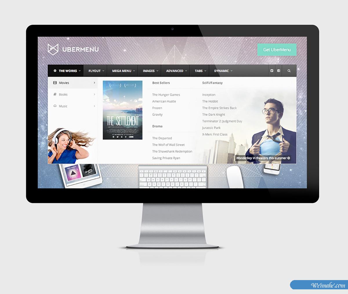 Ubermenu汉化版更新至v3.5 Ubermenu汉化版更新至v3.5