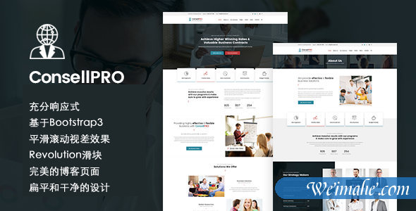 咨询公司网站Html模板 咨询公司网站Html模板