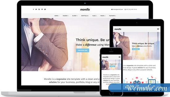 精美公司网站Html5模板 精美公司网站Html5模板