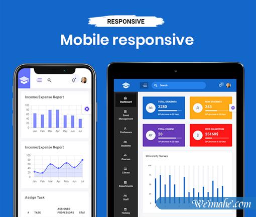 教育行业管理后台系统HTML模板 教育行业管理后台系统HTML模板