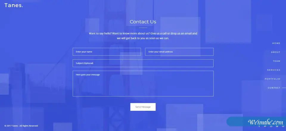 Bootstrap3轻量级和充分响应式的单页模板-BTSP4097