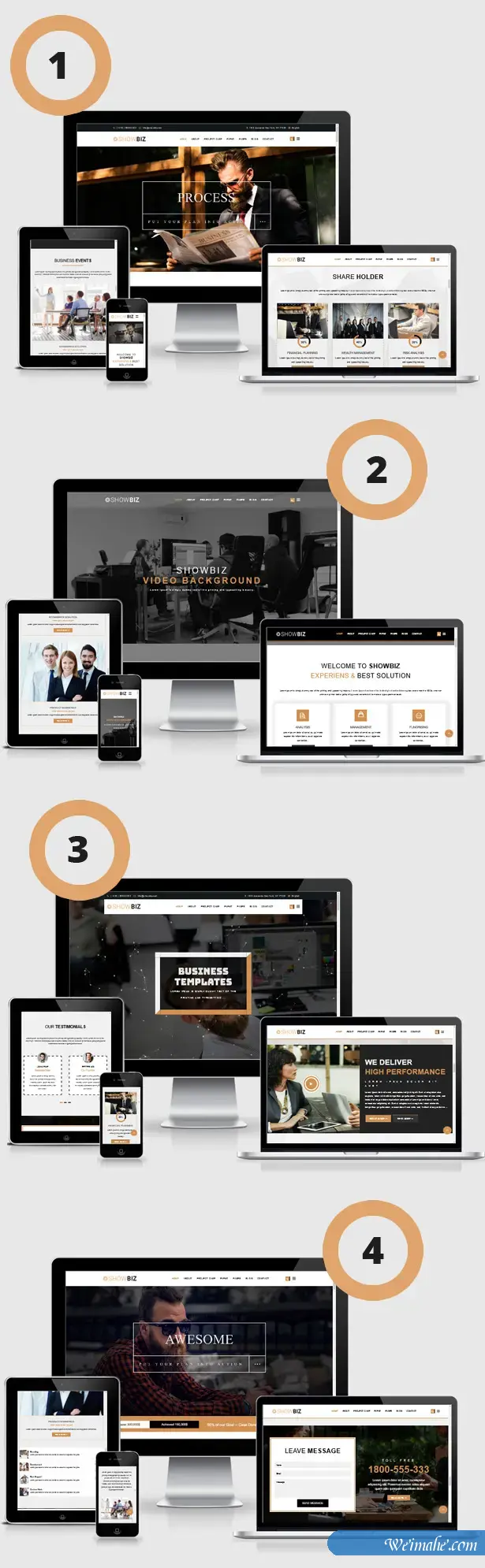 响应式Bootstrap企业网站模板 响应式Bootstrap企业网站模板