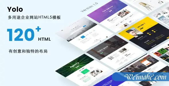 Bootstrap企业网站HTML模板 Bootstrap企业网站HTML模板