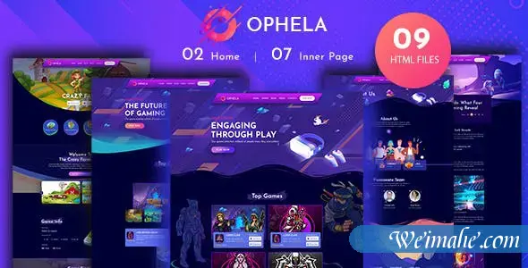 炫酷游戏开发工作室网站bootstrap模板 炫酷游戏开发工作室网站bootstrap模板