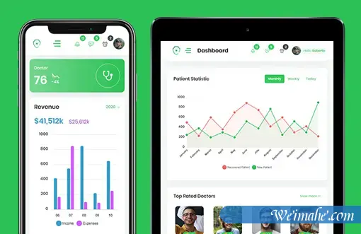 医院后台管理系统软件前端模板