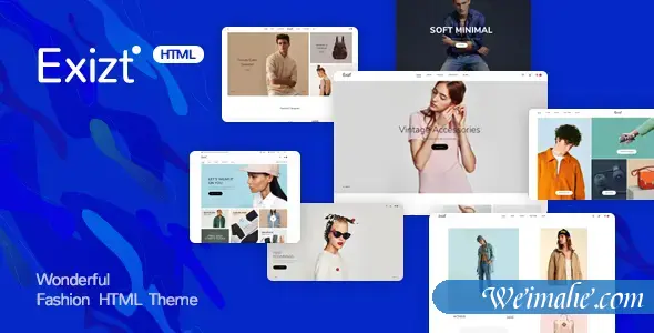 响应式服装商城HTML5模板