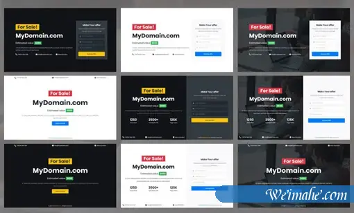 域名出售联系页面bootstrap模板 域名出售联系页面bootstrap模板