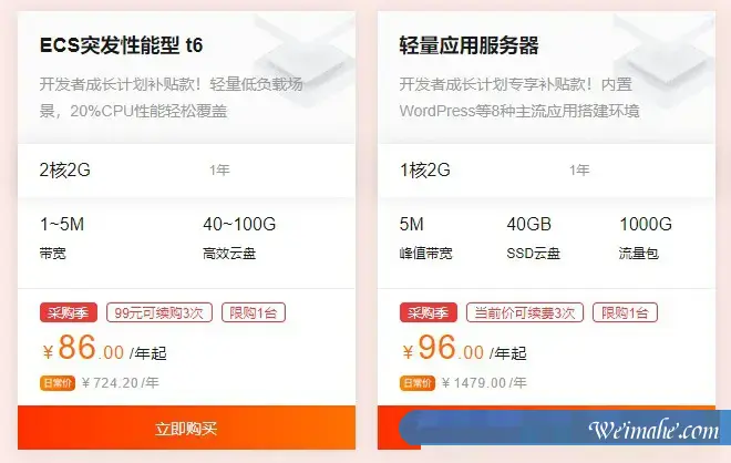 阿里云轻量服务器与阿里云ECS服务器有什么区别? 阿里云轻量服务器与阿里云ECS服务器有什么区别?