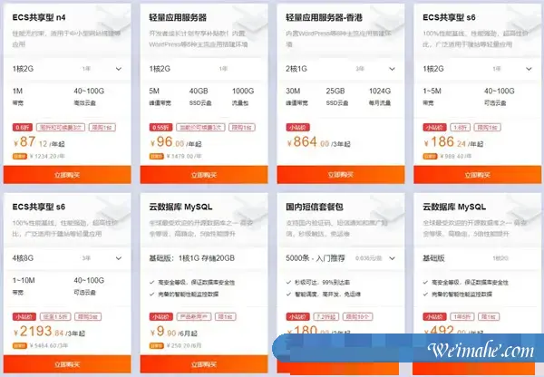 2021年5月阿里云服务器费用一年多少