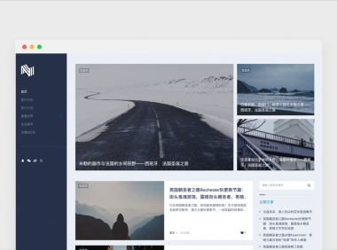 WordPress主题推荐之 博客主题 Ashley