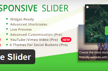 WordPress插件 - 轮播图插件：Huge IT Responsive Slider
