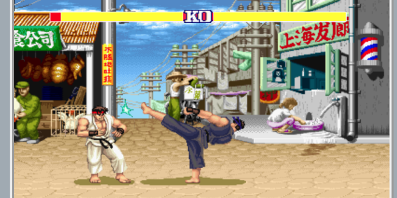 [网页游戏]分享一款HTML5网页小游戏-街头霸王游戏