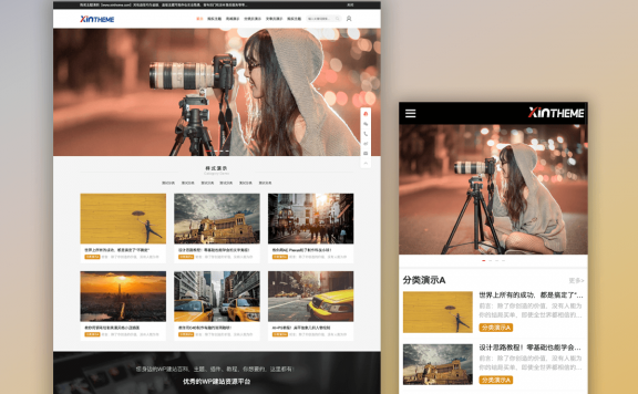 WordPress主题推荐之 服务行业企业主题 Leading
