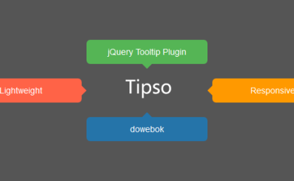 [代码样式]Tipso – 轻巧的jQuery提示框插件