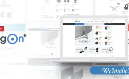 Bootstrap手机电脑商城模板