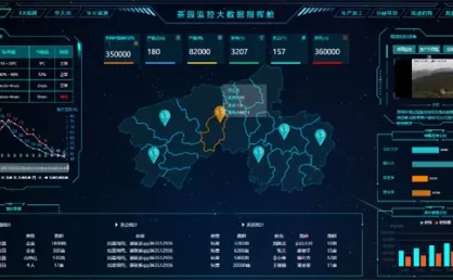 茶园监控大数据指挥舱HTML模板-BTSP4474