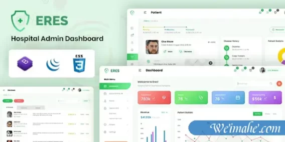医院后台管理系统软件前端模板