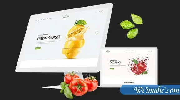 响应式有机食品商城HTML5模板