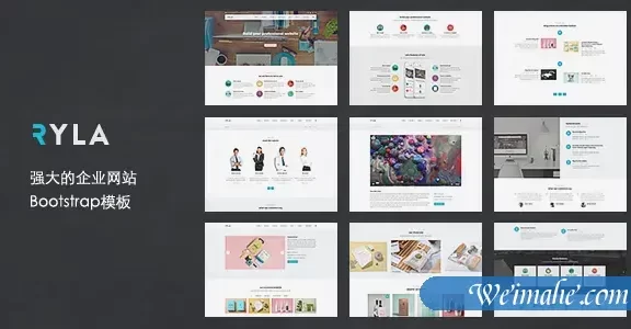 Bootstrap企业网站响应模板