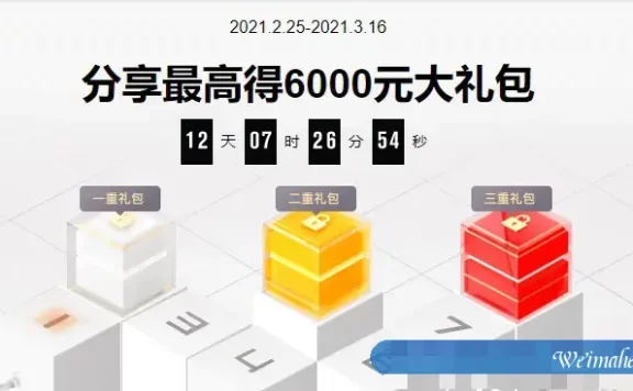 2021阿里云开年迎好云:分享得最高6000元大礼包,送上Keep会员卡/小米双肩包