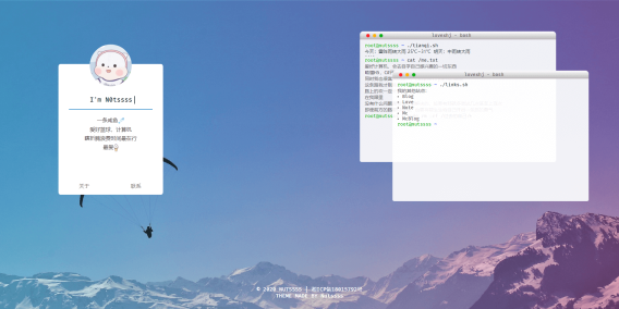 自适应个人主页开源html模版-NutssssIndex