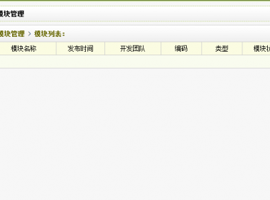 织梦后台模块管理空白不显示的解决方法