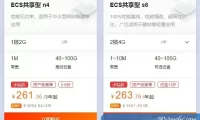 阿里云ecs服务器共享型s6与共享型n4选择哪个?性能区别及选择